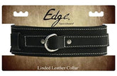 Edge Lined Leather BDSM Play Collar Collars and Leads